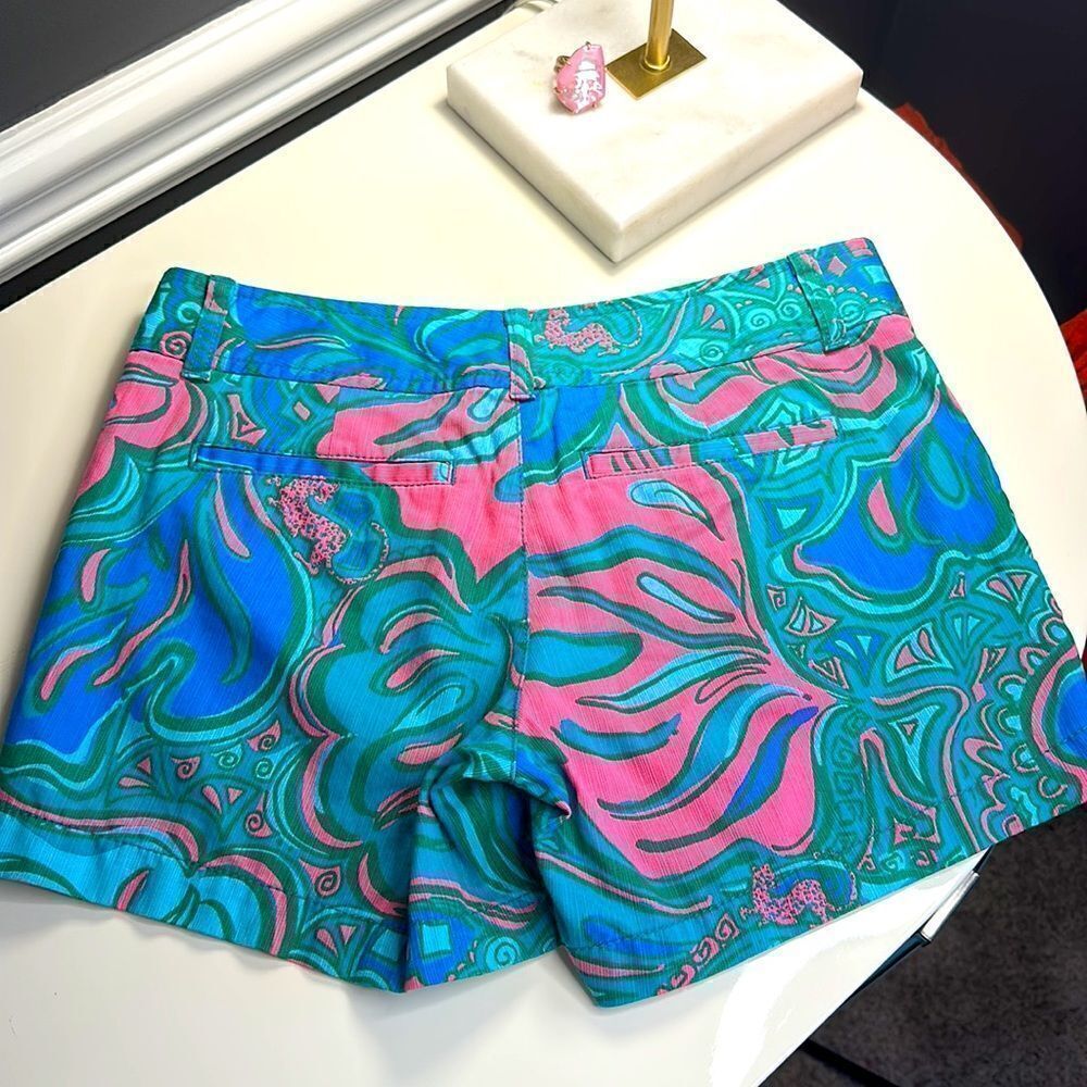 Lilly Pulitzer Women Callahan Shorts Lilly Lounge Print - Picture 7 of 7